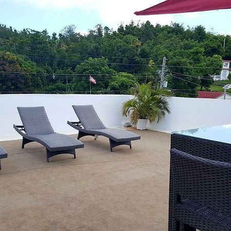 Fully Air-Conditioned Beach Front Penthouse Apartment Naguabo Luaran gambar