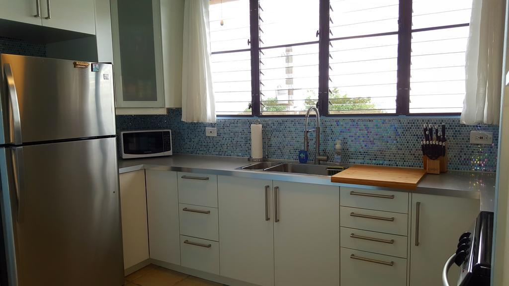 Fully Air-Conditioned Beach Front Penthouse Apartment Naguabo Luaran gambar