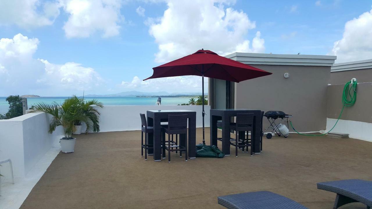 Fully Air-Conditioned Beach Front Penthouse Apartment Naguabo Luaran gambar